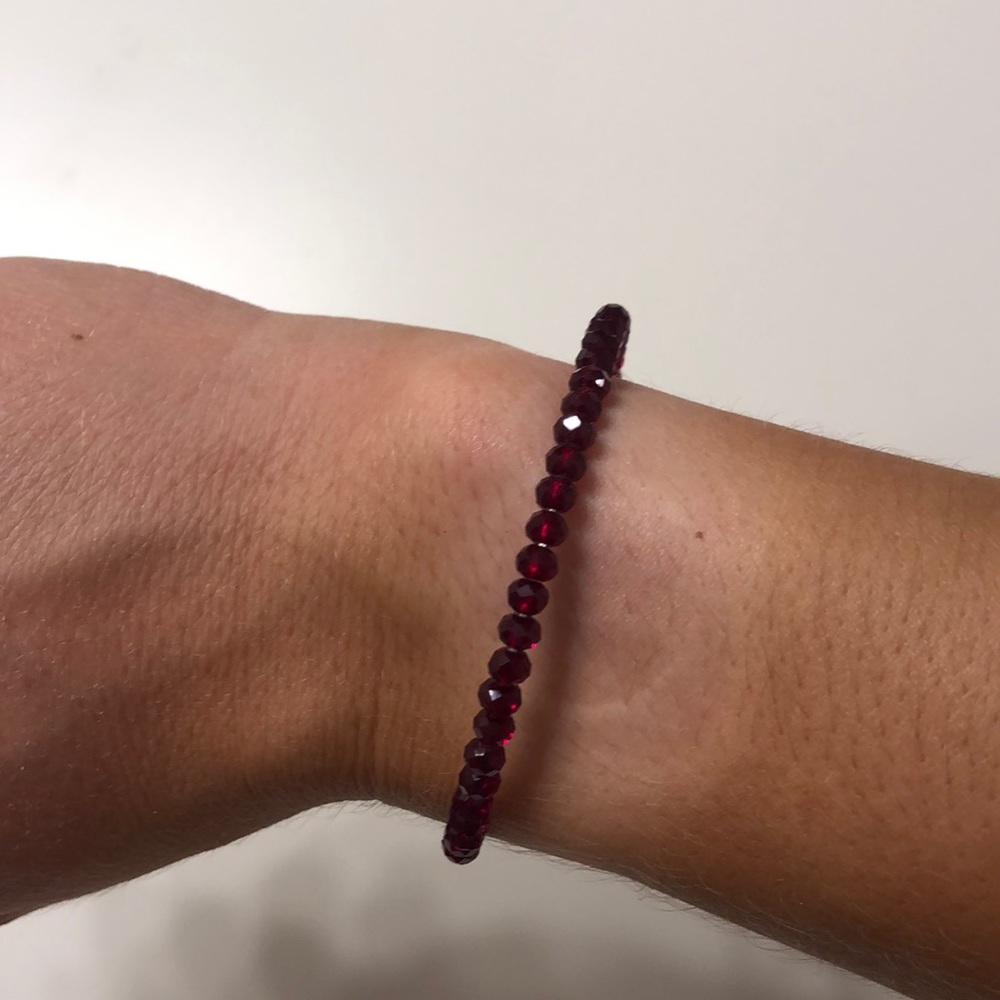 Brand new ruby Alex and Ani bracelet!